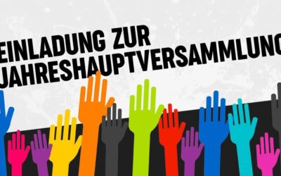 Einladung außerordentliche Jahreshauptversammlung am 24.04.206