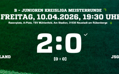 Unsere B1 startet erfolgreich in die Aufstiegsrunde